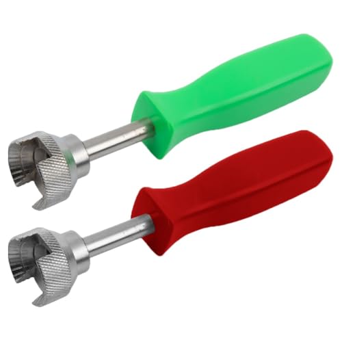 URPIZY 2 herramientas de reparación de frenos de tambor para coche, con disco fijo, compresor de resorte para zapatas de freno, para motocicletas, coches de gama media y camiones, mango ergonómico