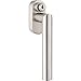 Produktbild greenteQ Fenstergriff aus Edelstahl, abschließbar Silber Dreh-Kipp-Fenstergriff FG61 S ER