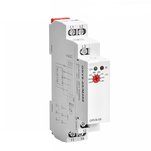 Relais de contrôle de phase GRV8-08 M460 pour surtension et sous-tension