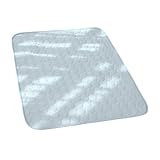 Technologie avancée d'auto-refroidissement pour chiens : ce tapis de refroidissement pour chien dispose d'un tissu innovant en soie glacée qui absorbe naturellement la chaleur du corps pour fournir un soulagement instantané du refroidissement sans avoir besoin d'eau, d'électricité ou de réfrigération. Le tissu rafraîchissant régule efficacement la température, assurant que votre animal de compagnie reste à l'aise par temps chaud tout en restant en sécurité et sans produits chimiques. Idéal pour les chaudes journées d'été, ce tapis de refroidissement pour chiens offre un effet de refroidissement doux sans être excessivement froid