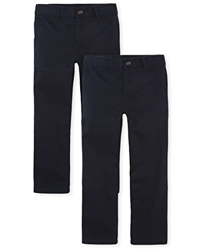 The Children's Place boys Chino Pants, New Navy, 14