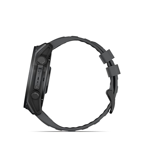 Image of Garmin tactix 8 - 51mm Cerakote, Premium Tactical GPS Smartwatch, AMOLED Display, Applied Ballistics Solver, Slate Gray Premium Cerakote Coating