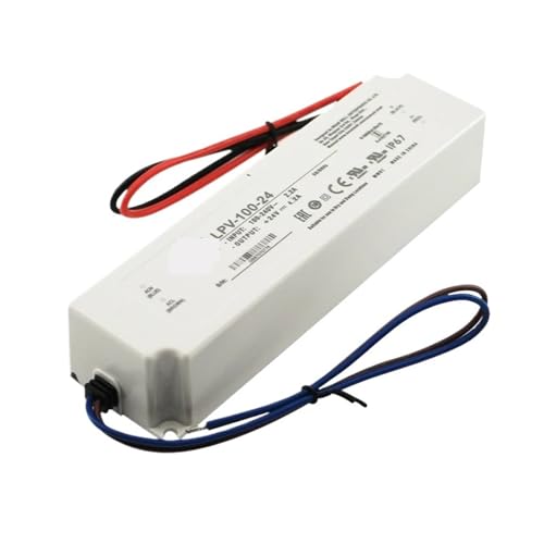 Pilote LED étanche LPV 100W 5V alimentation robuste pour éclairage architectural extérieur