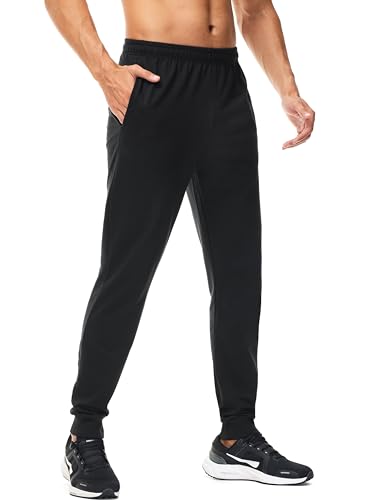 Teesmen Men Joggers Trousers Tracksuit Casual Bottoms Gym Pants Running Jogging Training Sweatpants(Multicolor 1 XL - Image 4