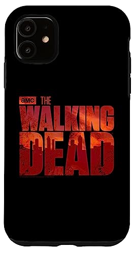 Coque iPhone 11 The Walking Dead Blood Logo accessoire de protection rigide et étui de série tv