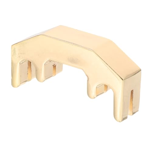 ヴァイオリンミュート ヴァイオリン用の弱音器パーツ バイオリンのミュート バイオリン用練習用ミュート バイオリン練習用ミュート 小 ミュートバイオリンを練習する 金属 Golden NOLITOY