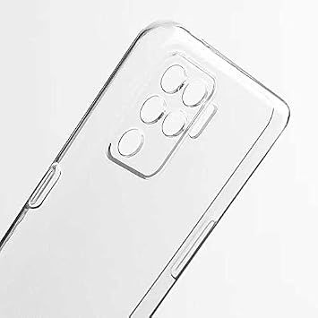 Spia Oppo Reno 5 Lite ile uyumlu Kılıf Şeffaf Premier Silikon Orijinal Esnek İnce Geliştirilmiş Dayanıklı Darbe Karşıtı Koruyucu Yeni Nesil Tasarım (Oppo Reno 5 Lite, Şeffaf)