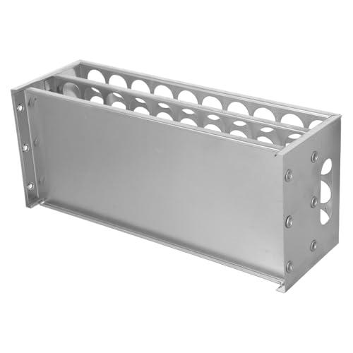 Support pour tubes à essai stable - Rangement de laboratoire pour matériel scientifique compact - 2