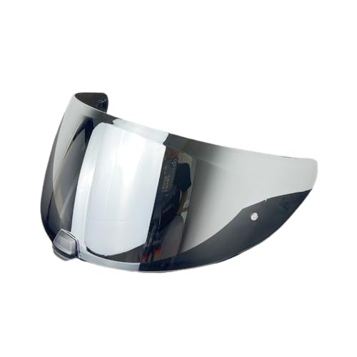 HJC HJ31 I10 I70p I10wbgEBhV[h dCbL x x h ho viseiras capacete moto(Silver)