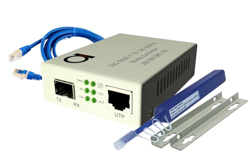 Amazon.co.jp: 10ギガビットファイバー to 10G銅線UTPイーサネット
