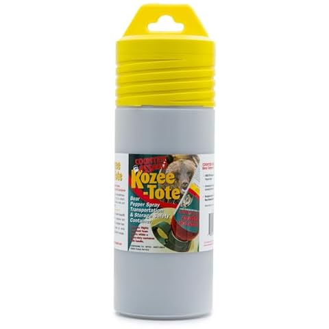 Counter Assault Kozee-Tote Bear Spray Carrier - Fits 8.1 oz & 10.2 oz Bear Deterrent Canisters - Made in the USA Cover