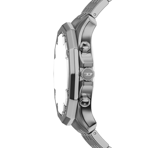 Montre Diesel Stinger homme acier gris canon finie la fragilité des montres - 4