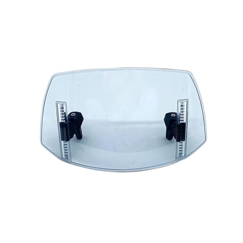 Extension pare-brise QJmotor SRT750 SRT800 déflecteur air moto fumé protection pluie