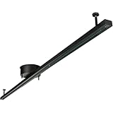 ビームテック（Beamtec） ダクトレール ライティングレール 1.5m 簡易取付 工事不要 ブラック DRS150K-SIII