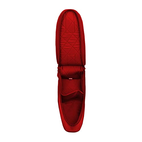 Image of Yazzii Mini Iron Storage Case - Iron Protective Cover - Travel Iron Holder with Handle & Zipper Closure - Iron Carrying Storage Bag -Red Dustproof & Easy To Carry Red