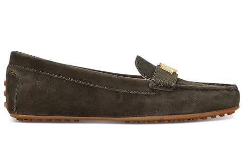 Image of Lauren Ralph Lauren Women's Barnsbury Suede Loafer | Casual Shoes