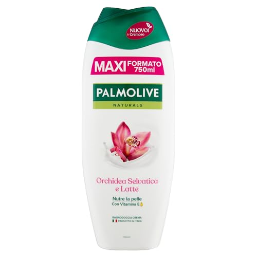 Palmolive Naturals Duschgel mit wilder Orchieda und feuchtigkeitsspendende Milch, 750 ml