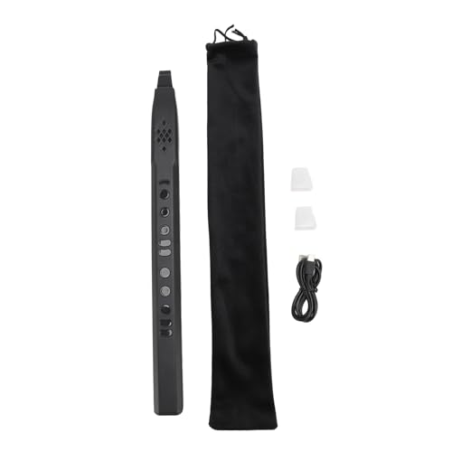 MIDI Electronic Saxophone, Digital Wind Instrument Synthesizer, 13 Tones Electric Saxophone, Portable Electronic Wind Instrument with Replacement Nozzle