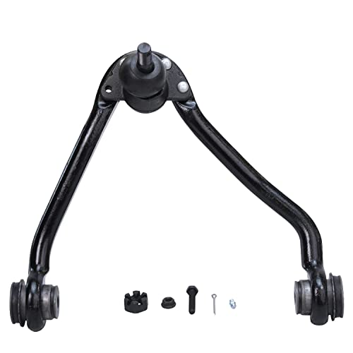 Image of Detroit Axle - 4pc Front End Control Arms Kit for C1500 C2500 Suburban Express Savana 3500 Chevrolet GMC, 2 Upper Control Arms w /Ball Joint 2 Lower Ball Joints Replacement