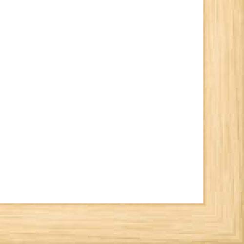 CountryArtHouse Canvas Floater Frame Moulding (Wood) 18ft bundle - Contemporary Natural Finish - 1.6875