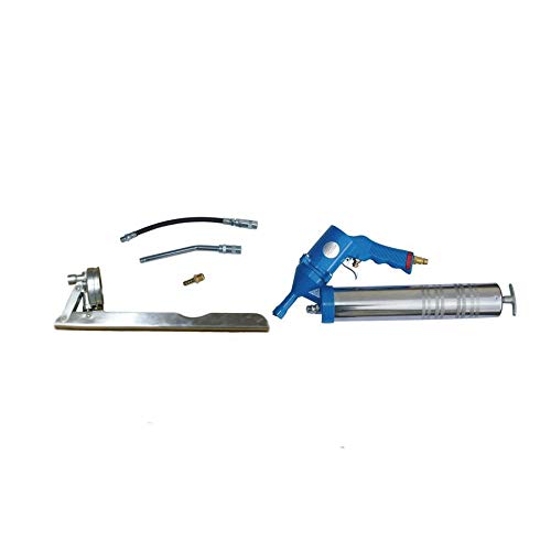 Güde 40053 Compressed Air Grease Gun Kit (Blue, 2-8 bar), 40 x 16 x 6 cm - Image 2