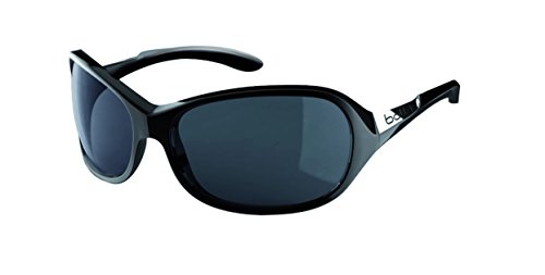 Bolle Women's Grace Sunglasses, TNS, Shiny Black