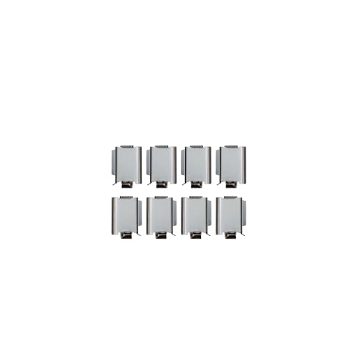 Image of Detroit Axle - Rear Ceramic Brake Pads with Hardware Set Replacement for 2004 2005 2006 2007 Ford Freestar Mercury Monterey - 4pc Set
