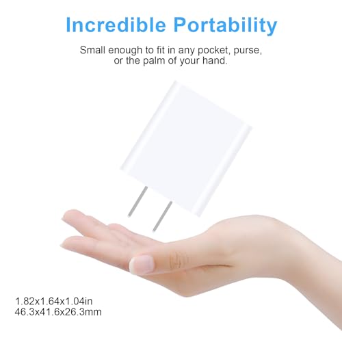 for Samsung Fast Charger USB C Wall Plug Adapter for Samsung Galaxy A57 A37 A17 5G A36 S26 Ultra S25FE A56 Z Flip7 S24,iPhone Charger Fast Charging Block with 6FT Cord for iPhone 17 Pro Max 16Plus 16e - image 7