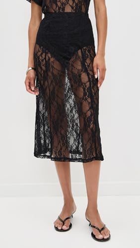 LE BOP Women's Lace Skirt3