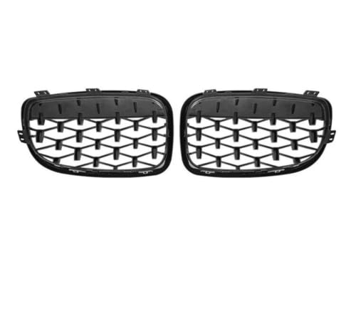 Grille de calandre noire pour BMW E87 E81 E82 E88 double latte - 4