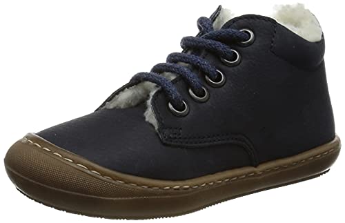 Däumling Jungen Seta Stiefelette, Blau, 21 EU Schmal