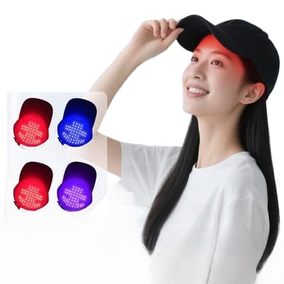 LED育毛キャップ新品9800円 Amazon.co.jp: LED育毛キャップ 赤色LED 青色LED 頭皮 赤色光キャップ