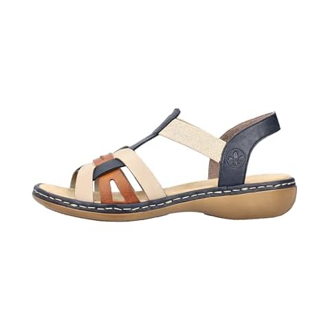Rieker 65918 Elasticated Strappy Sandal Cover