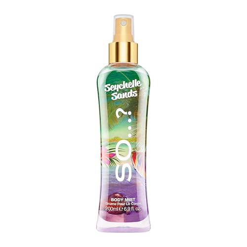 Seychelle Sands Body Mist by So...? - Oriental Vanilla Body Spray for Women with Peach, Rose Notes - Gifts for Women - 6.9 oz