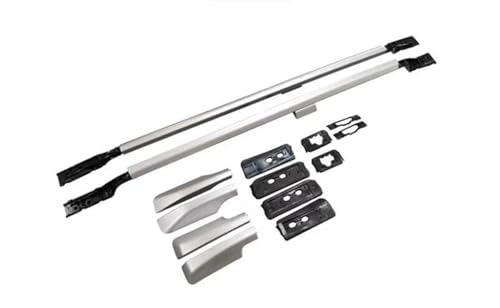 Barres de Toit Toyota Land Cruiser LC300 - Solution Manque d'Espace Coffre Galerie Aluminium Argent