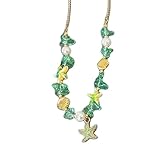 フォートゲート ファッションシェルペンダントネックレスビーズネックレスエッセンシャルエレガントアクセサリービーズネックジュエリー女性女の子へのプレゼントビーズ鎖骨ネックレス