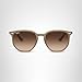 Ray-Ban Unisex RB4306 Hexagonal Sunglasses, Opal Beige/Brown Gradient, 54 mm