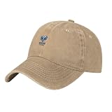 Uri University of Rhode Island Rams Unisex Adjustable for Hat Baseball Cap Casquette Natural