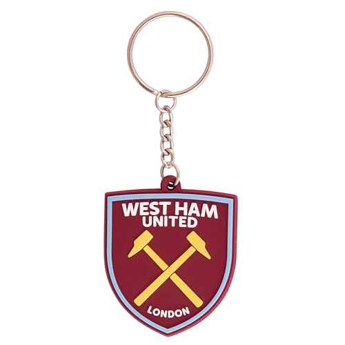 Desert Cactus West Ham United Keychain Hammers Soccer Football Car Keys Holder (PVC A)