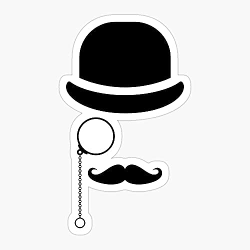 True Hercule Detective Mystery Murder Books Christie Crime Poirot Agatha Sticker Decal Vinyl - Peel and Stick to Any Smooth Surface