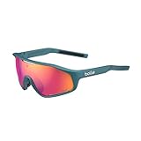 Bollé - SHIFTER, Creator Teal Metallic, Volt+ Ruby Polarized, Medium, Sunglasses, Unisex, Adult