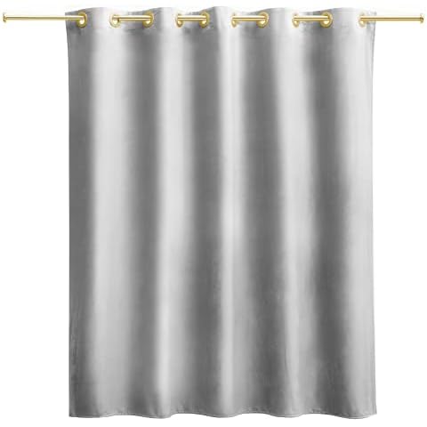Get Orange Velvet Shower Curtain Cover