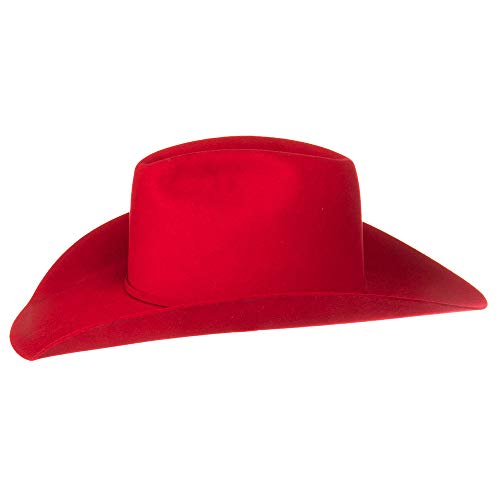7X Red 4 1/4" Brim4