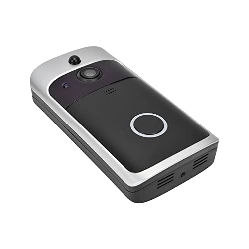 Image of Video Doorbell Camera, 1080P HD, 2 Way Audio, PIR Motion Detection Function, 2.4GHz Connection, 166 Degree Wide Angle Viewing, Smart Video Front Doorbell Camera