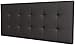 LA WEB DEL COLCHON - Cabecero tapizado Celio para Cama de 135 (145 x 70 cms) Chocolate