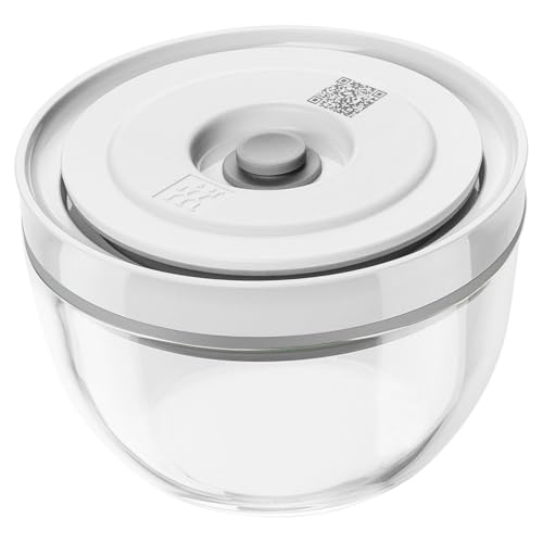 Image of ZWILLING Z1030-836 Fresh & Save Vacuum Storage Bowl, S, 4.7 inches (12 cm) Glass, Bowl, Small, Airtight, Lid, Heat Resistant, Glass, Vacuum Storage Container