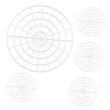 UTHCLO Fermentiergewichte 5 Stück 4.72 Zoll Gärgewicht Pickle Jar Presseplatte Für Gemüse Einmachzubehör Kimchi Gärung Zubehör