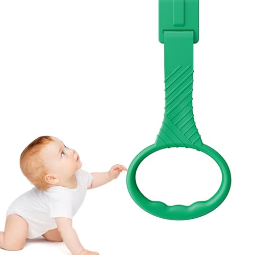 Anillos de tracción para bebé, ABS 18,5 x 8,8 cm | Ayuda para caminar con asas ergonómicas, ayuda a la verticalización en el parque, de parque para bebés | Uso en viajes pouros