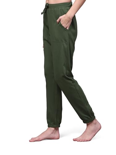 Image of B STORIES Women's Pyjama Pants - Relaxed Fit Nightwear Bottoms | Soft Pyjamas with Pockets | Breathable & Comfortable Sleepwear for Women (S-2XL)