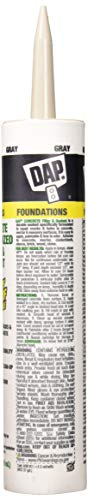 Image of DAP Concrete and Mortar Filler and Sealant, Gray, 10.1 Oz (7079818096), (Pack of 12)